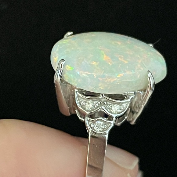 Opal Ring Size 6.5 - Picture 5 of 11